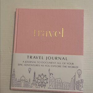 Pink Travel Journal NWT